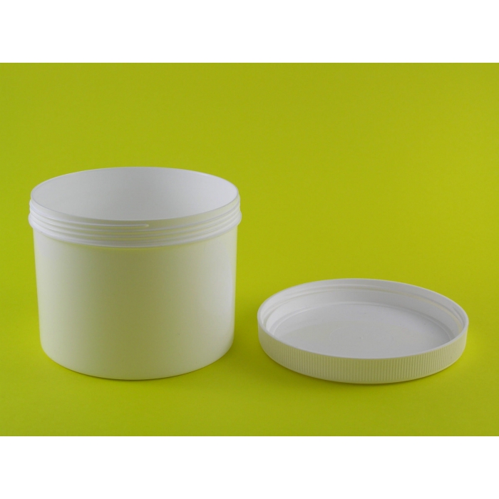 Słoik plastikowy 500 g/600 ml z zakrętką 